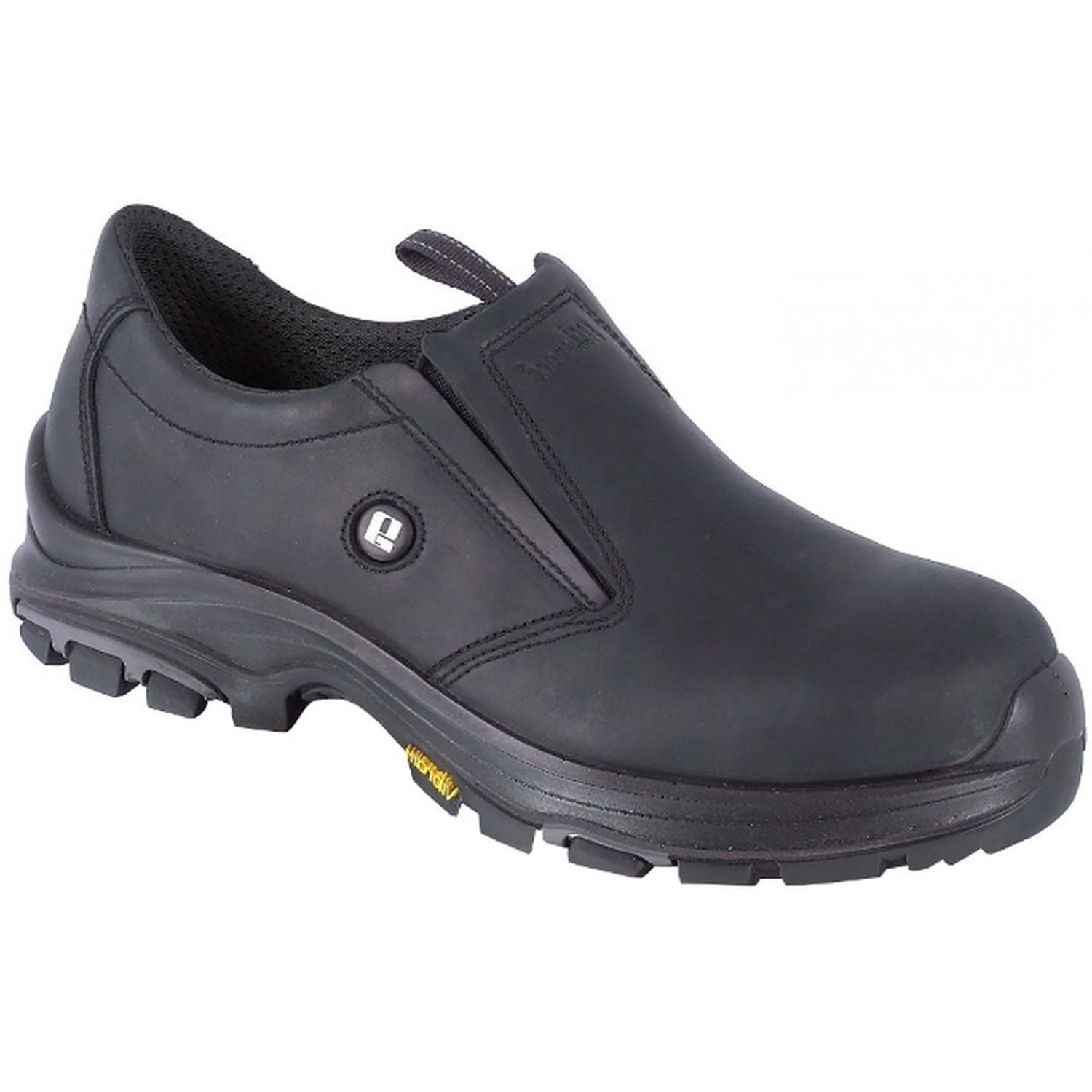 Grisport Pronto Composite Midsole And Toe Slip On Safety Shoe Black