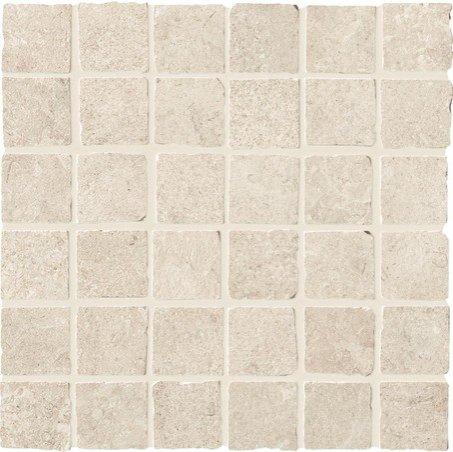 Lims Ivory Tumbled Mosaic 30x30 Bathroom Tiles