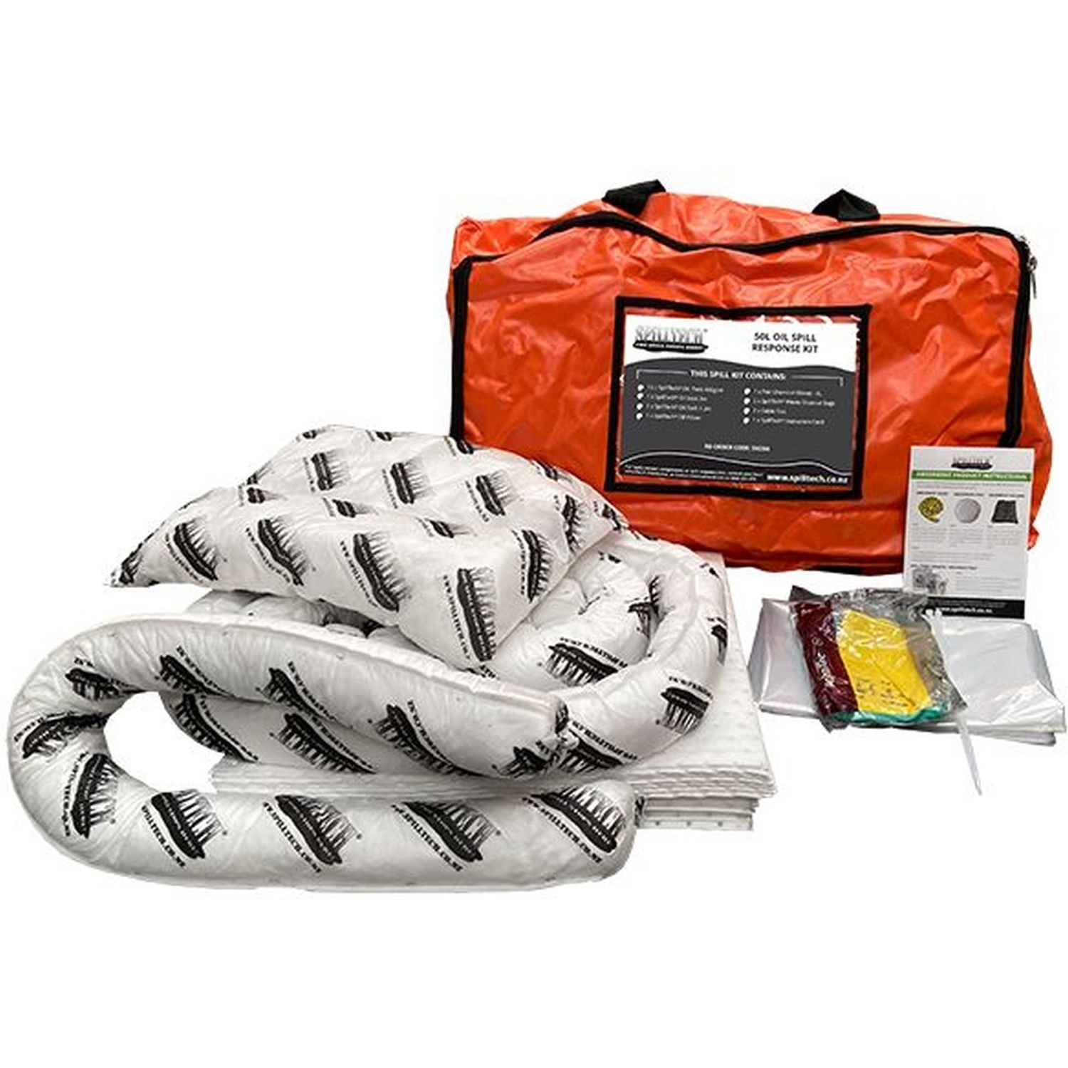 CT Oil & Fuel Spill Kit Bag 50L