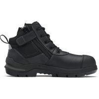 Blundstone 7551 EH Lace Up/Zip Safety Boot Black