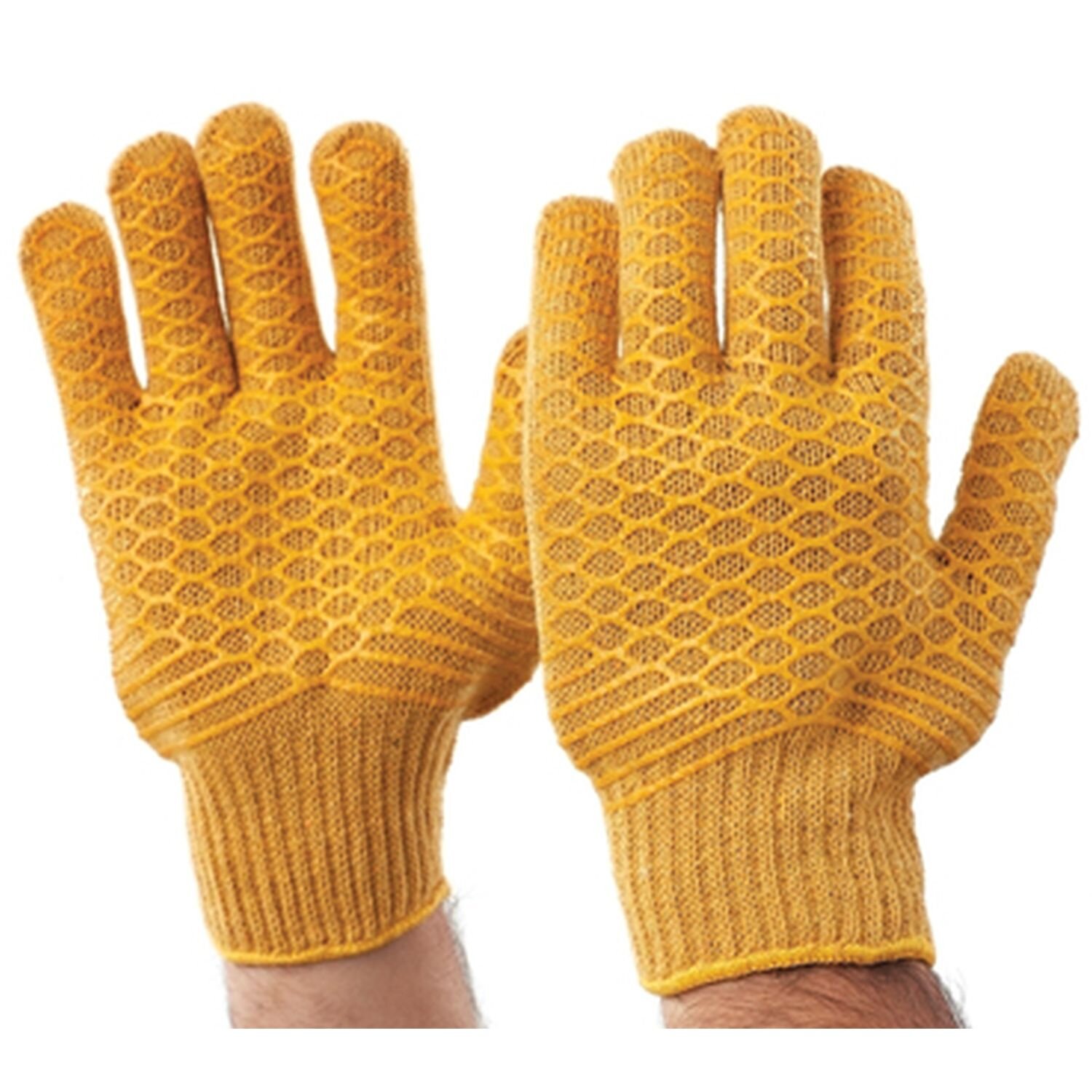 Criss Cross PVC Lattice Grip Gloves