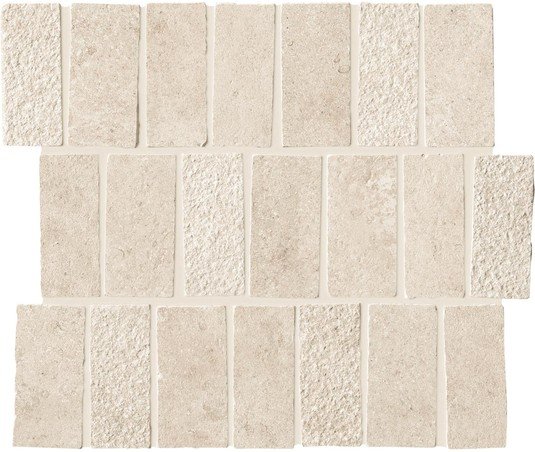 Lims Ivory Spritz Mosaic 29x32.3 Bathroom Tiles