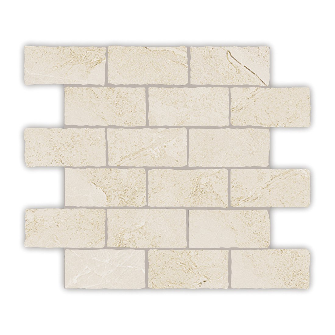 Capri Nutmeg Mosaic Tumbled Edge