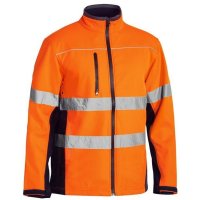 Bisley Hi Vis Day/Night Softshell Jacket