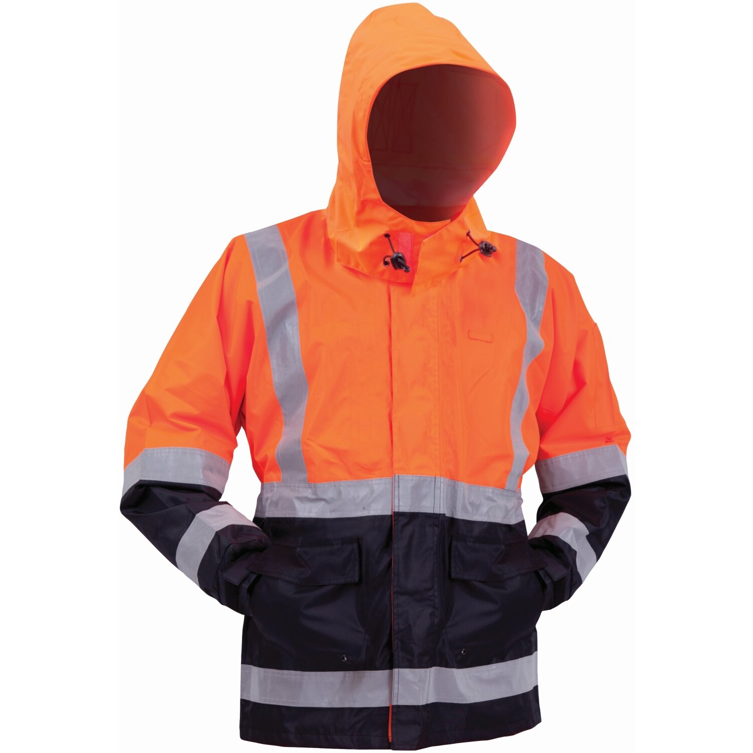 Bison Stamina Hi Vis Day/Night Mesh Lined Jacket