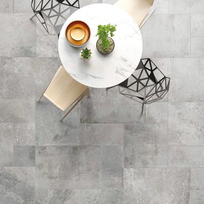 A matt tile, Grey in color to suit Bathroom, Living, Laundry, Outdoor