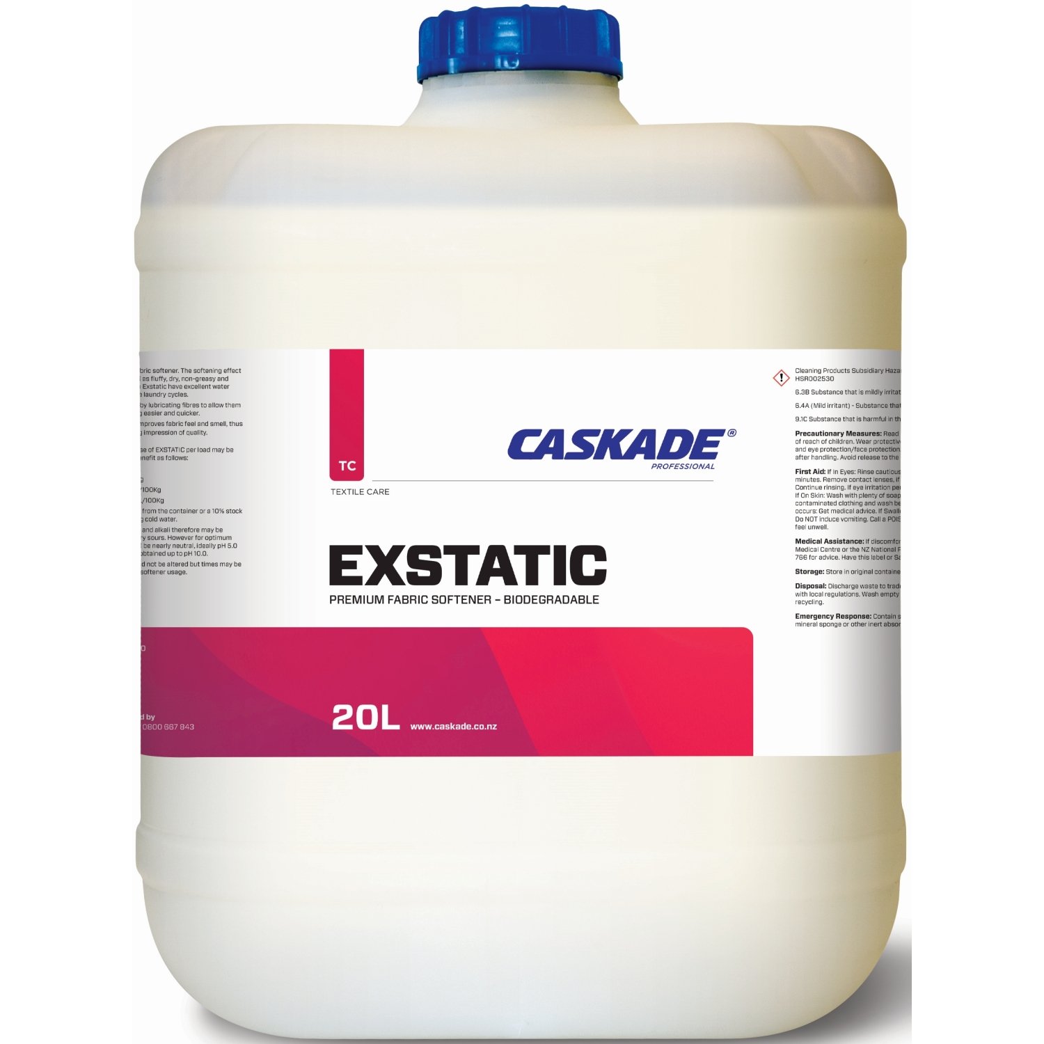 Exstatic Fabric Softener