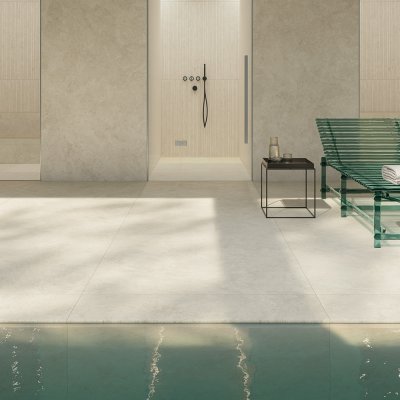A tile, white in color to suit Bathroom, Kitchen/Laundry & Living, Splashbacks