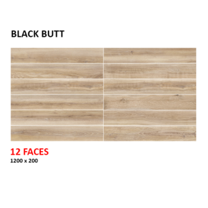 Living Room Tiles Hardwood Black Butt 20x120