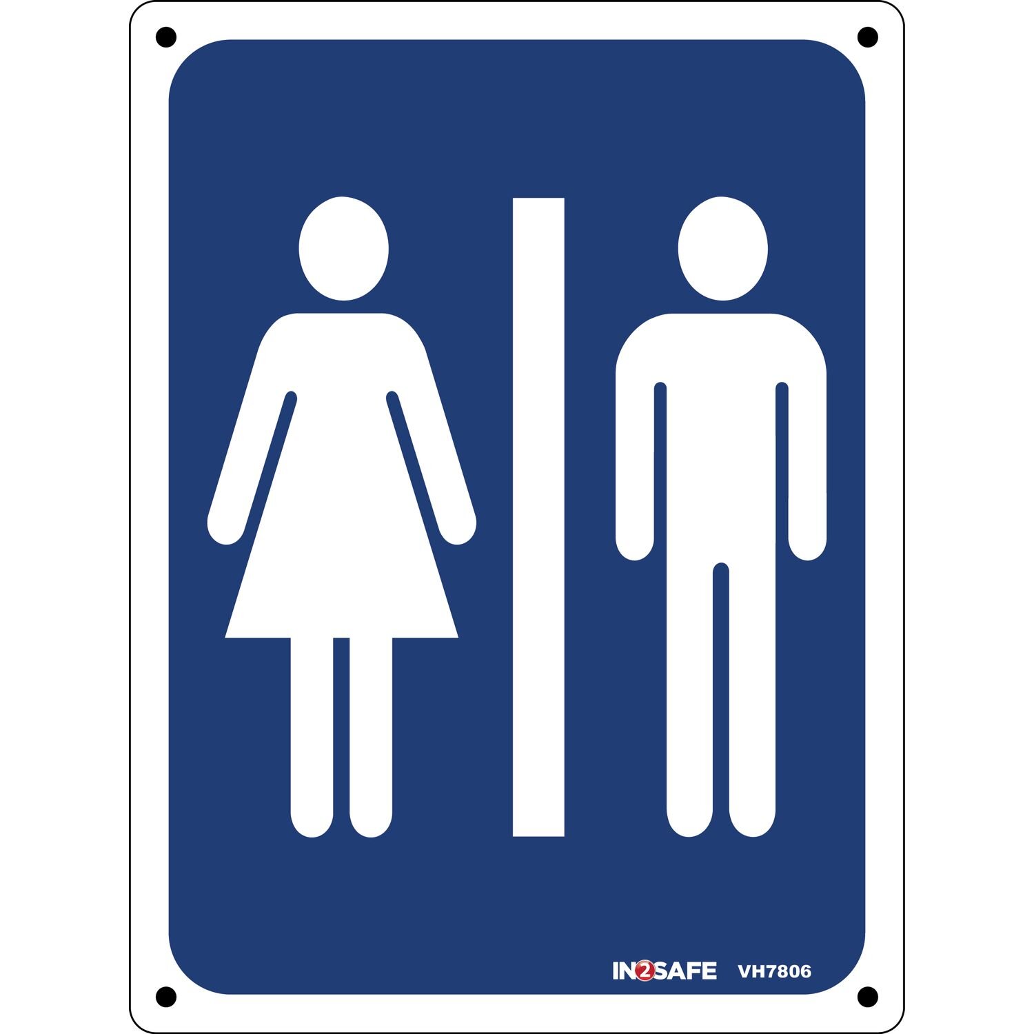Mens/Ladies Toilet Sign