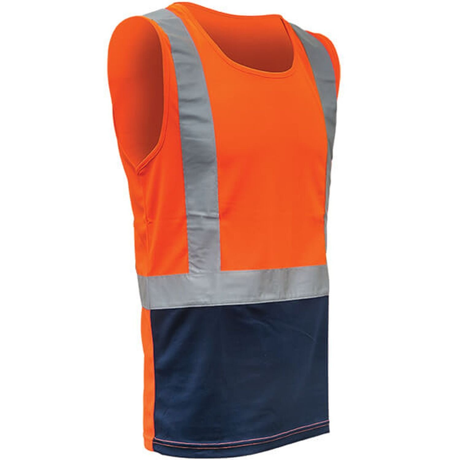 Hi Vis Day/Night Polyester Microfibre Singlet