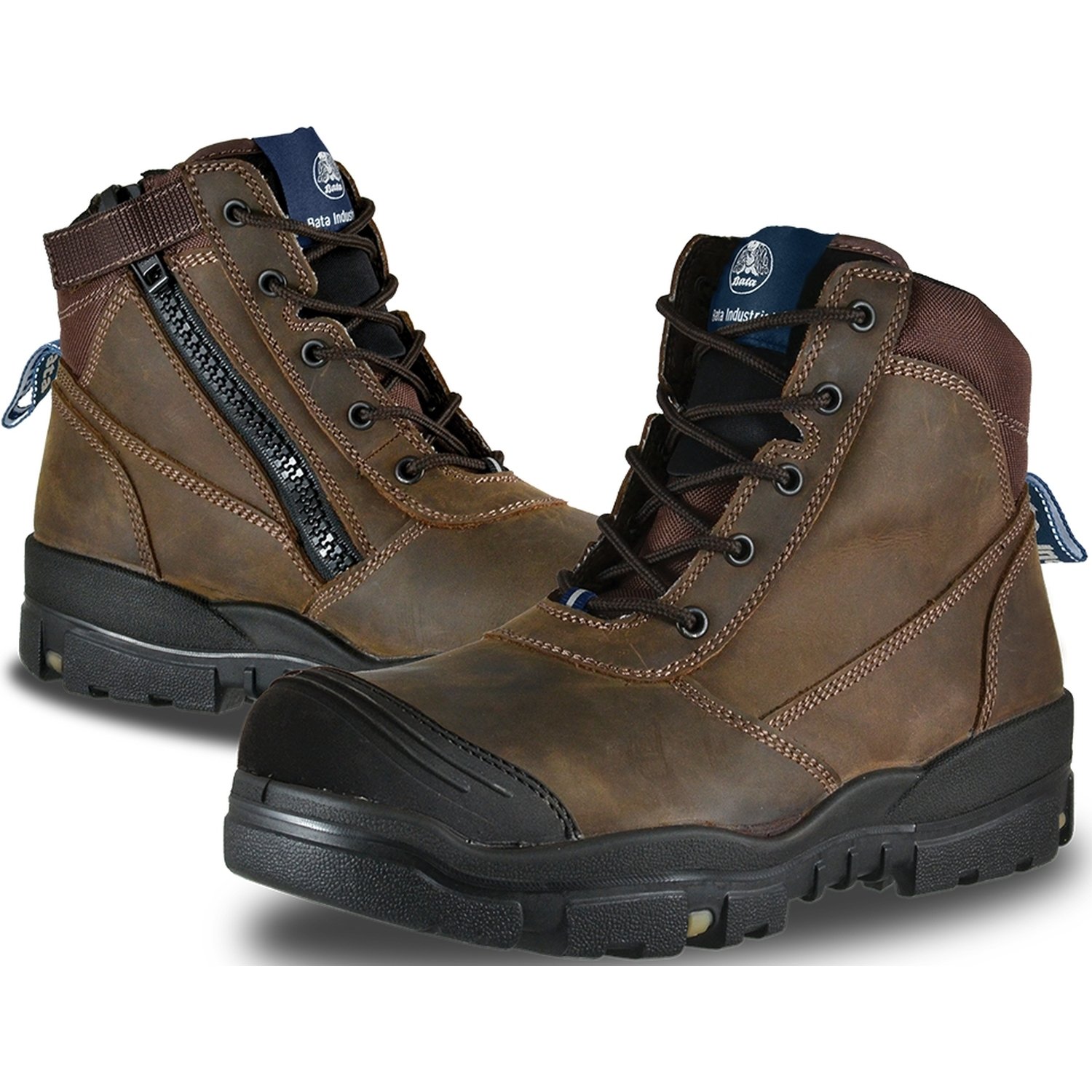 Bata Helix Horizon Lace Up/Zip Safety Boot