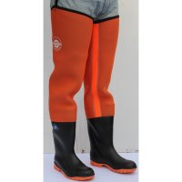 5mm Neopreme Std Thigh Wader C/W Bata Safety Boots