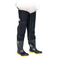 5mm Neopreme Std Thigh Wader C/W Bata Safety Boots 