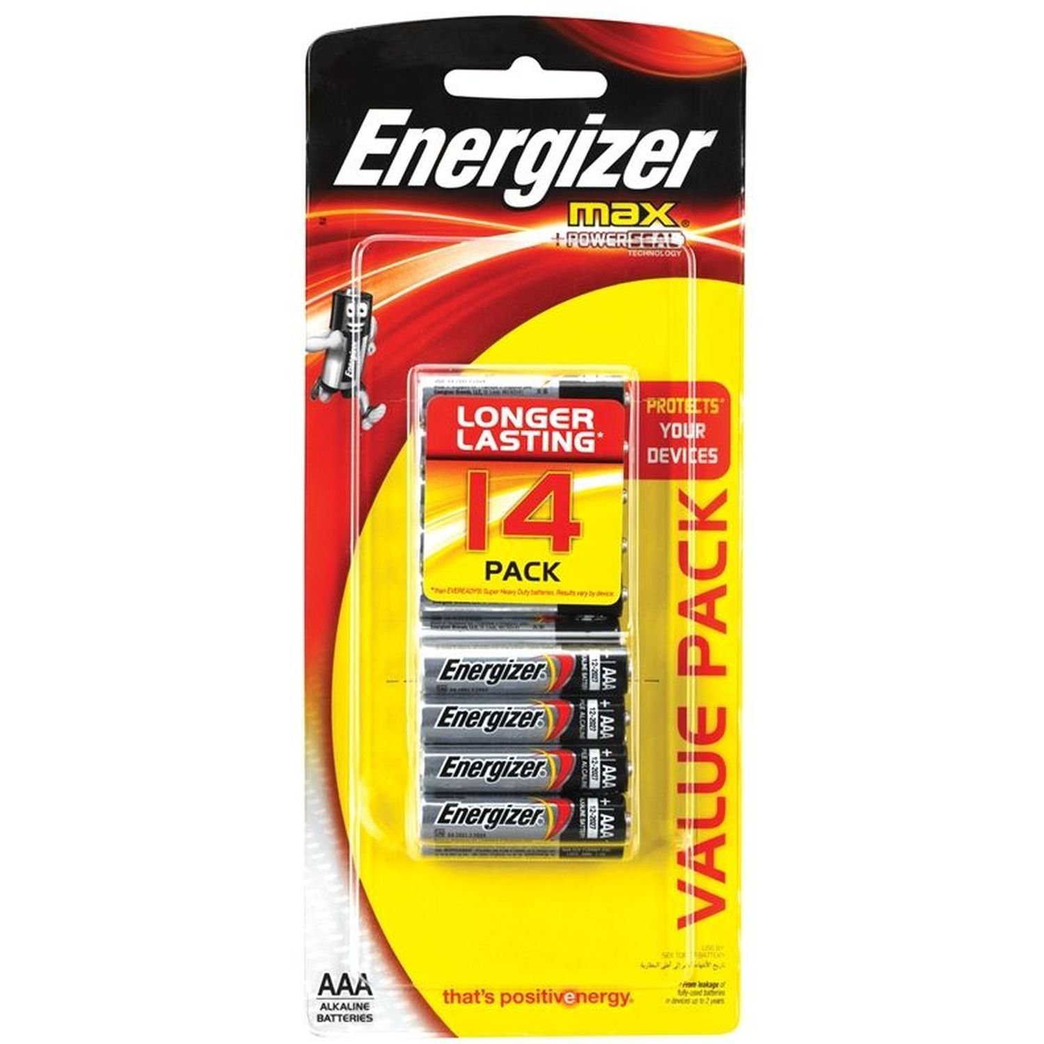 Energizer Max AAA Battery Packet 14