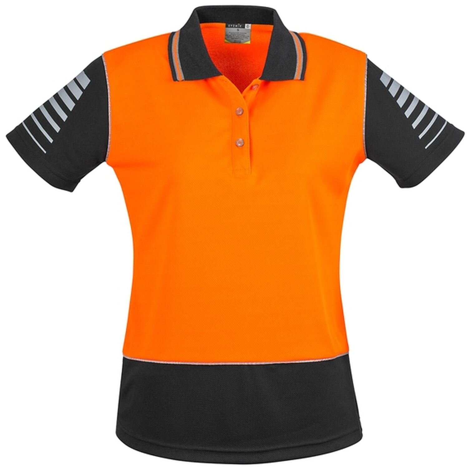 Syzmik Hi Vis Day Only Womans Zone Short Sleeve Polo