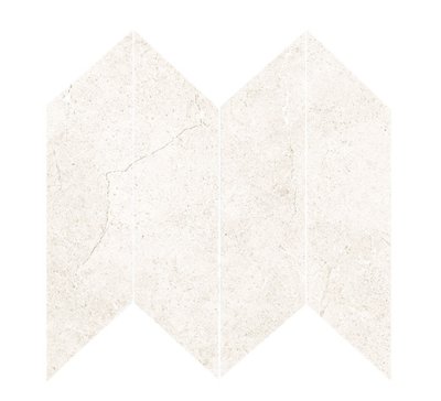 ENZO Sand Chevron 26.06x7.3 Grey Tile