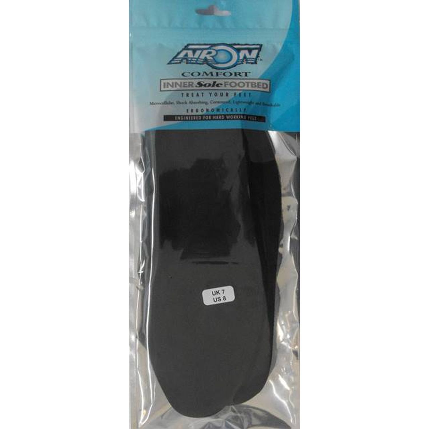 Airon Innersole Footbed Black/Grey