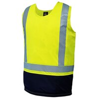 Mustang Wear Hi Vis Day/Night Lightweight Stretch Singlet
