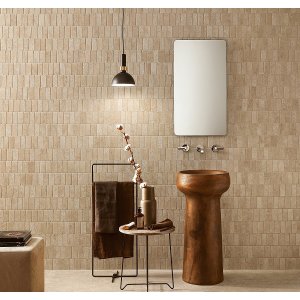 Bathroom Tiles Lims Ivory Spritz Mosaic 29x32.3