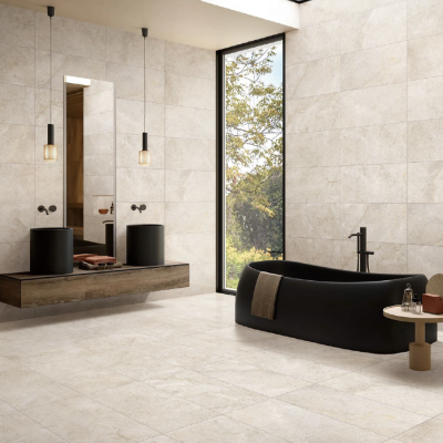 A Marble tile, beige in color to suit Bathroom, Living, Kitchen/Laundry, Outdoor
