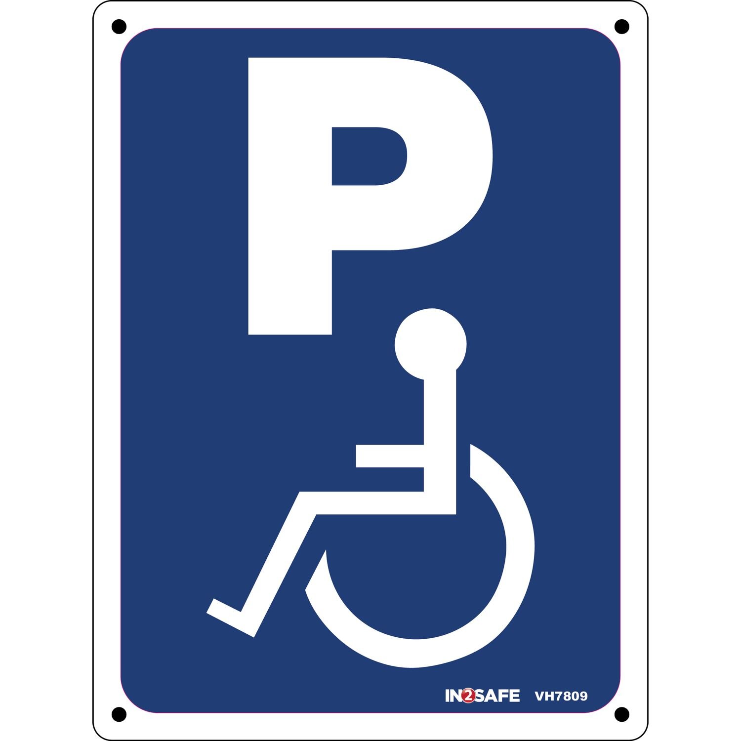 Parking Sign - Wheelchair Image