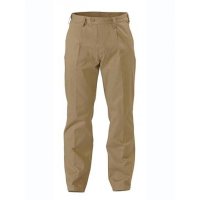 Bisley Mens Original Cotton Single Pleat Work Trouser 310gsm
