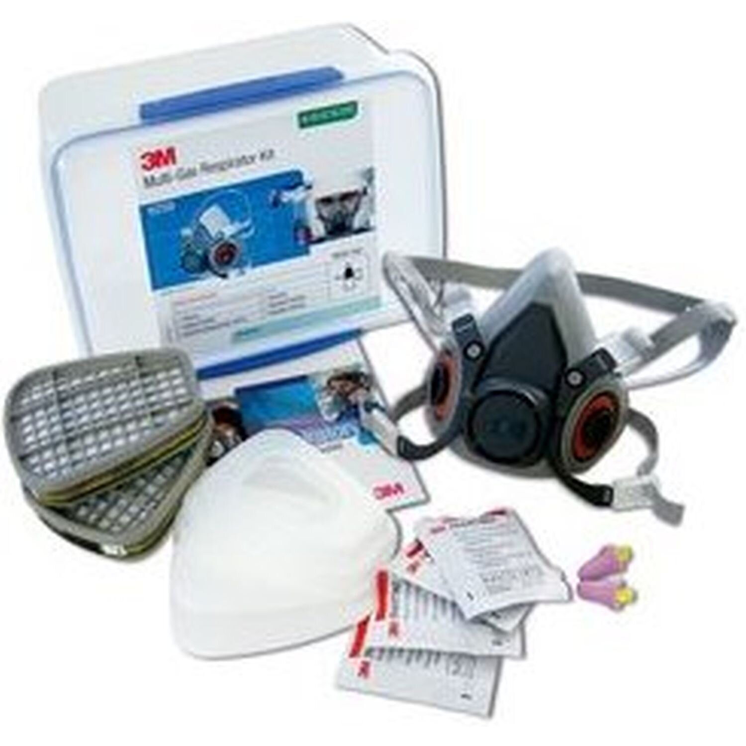 3M 6259 Multi-Gas Respirator Kit A1B1E1K1P2