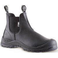 No8 Marsden Anti-Penetration Midsole Slip On Safety Boot & Scuff Cap Black