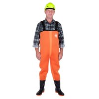 5mm Neopreme Std Chest Wader C/W Bata Safety Boots  