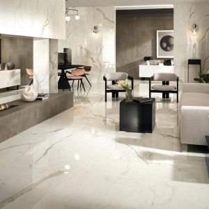 MarvelShine Calacatta Delicato Living Room Tiles