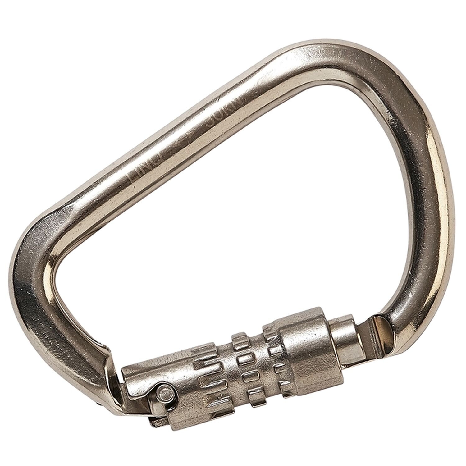 Karabiner Triple Action Stainless Steel