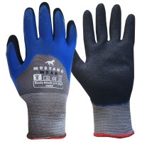 Mustang Wear Sandy Nitrile Palm 3/4 Dip Glove