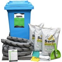 CT General Purpose Spill Kit Wheelie Bin 120L